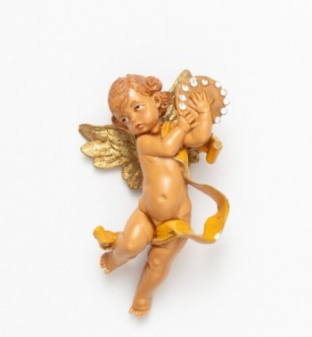 Ange avec un tambour (266), H 11 cm