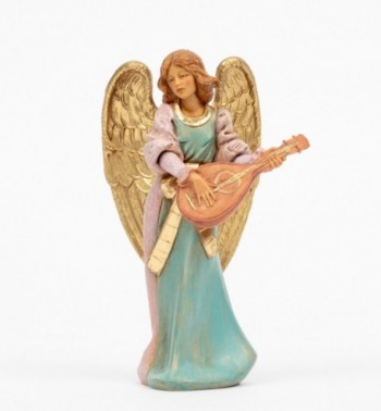 Ange avec une mandoline (267), H 15 cm
