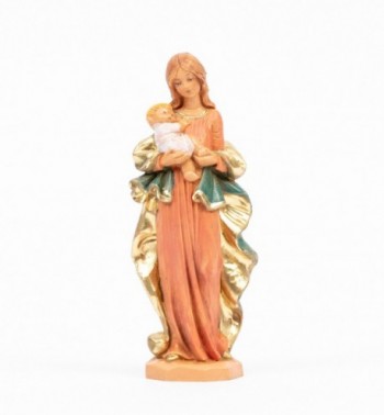 Sainte Vierge à tête nue (357), H 12 cm