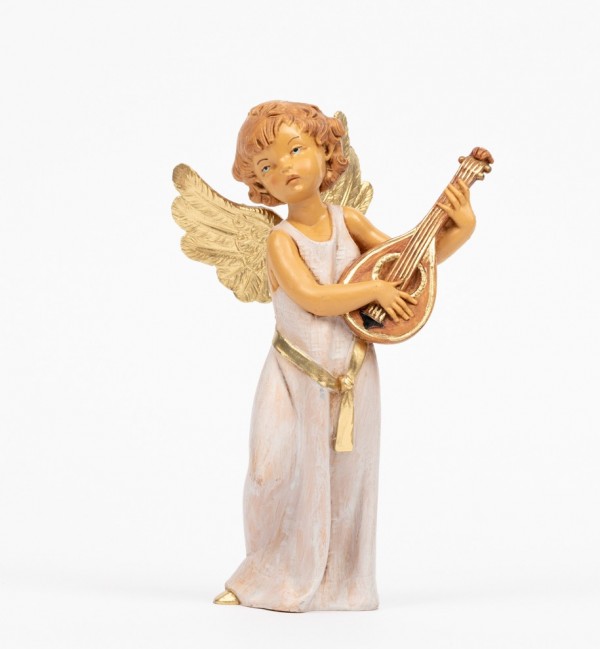 Ange avec une mandoline (362), H 15 cm