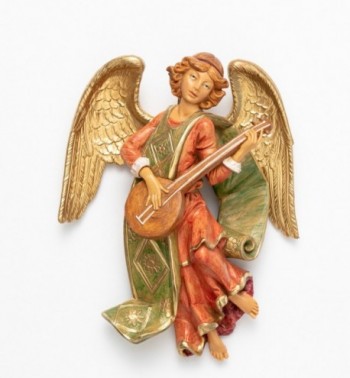 Ange avec une mandoline (367), H 21 cm