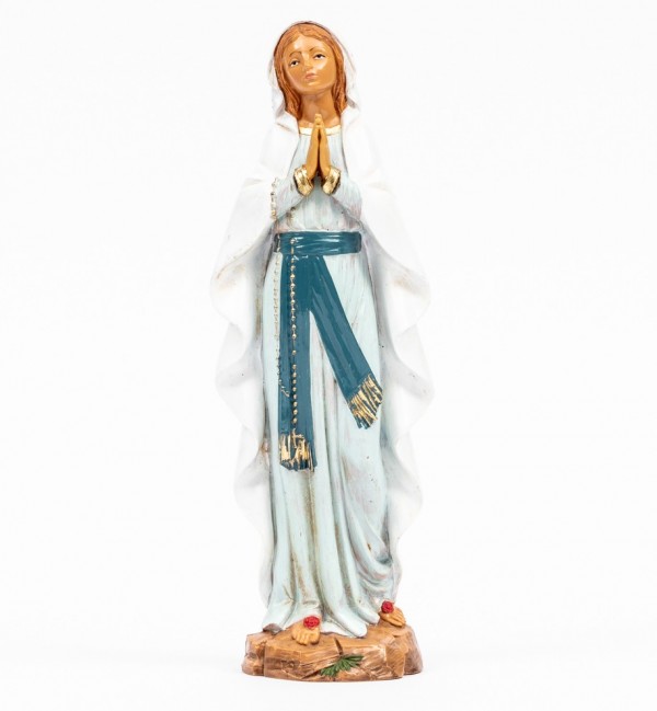 Sainte Vierge de Lourdes (410), H 23 cm