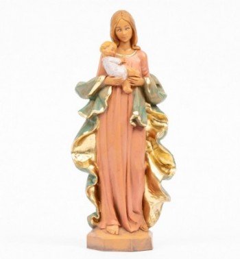 Sainte Vierge à tête nue (653), H 17 cm