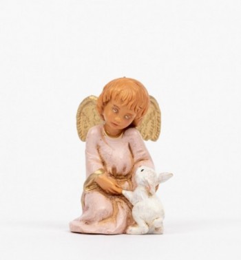 Ange avec un lapin (786), H 5 cm