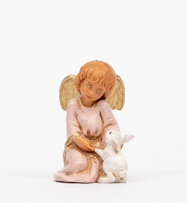 Ange avec un lapin (786), H 5 cm