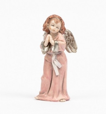 Ange (840) coloration porcelaine, H 15 cm