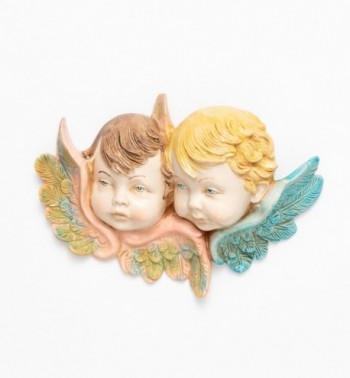 Têtes d’Anges (877) coloration porcelaine, 12x17 cm