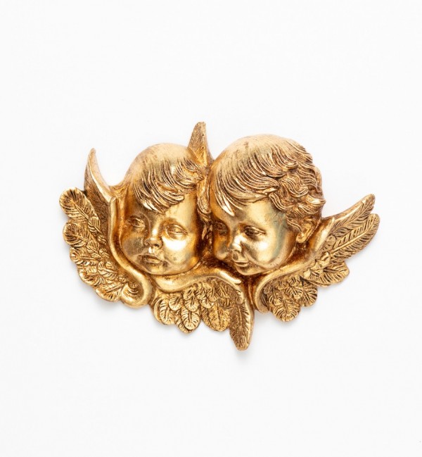 Têtes d’Anges (877), feuille d'or 12x17 cm