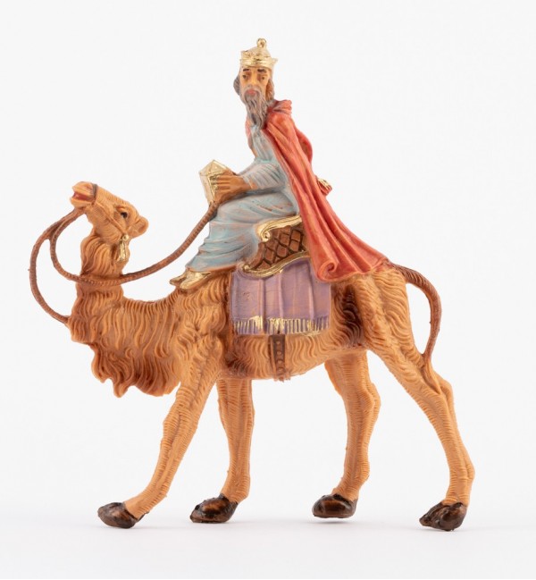 Roi Mage sur un chameau (86) pour crèche 6,5 cm