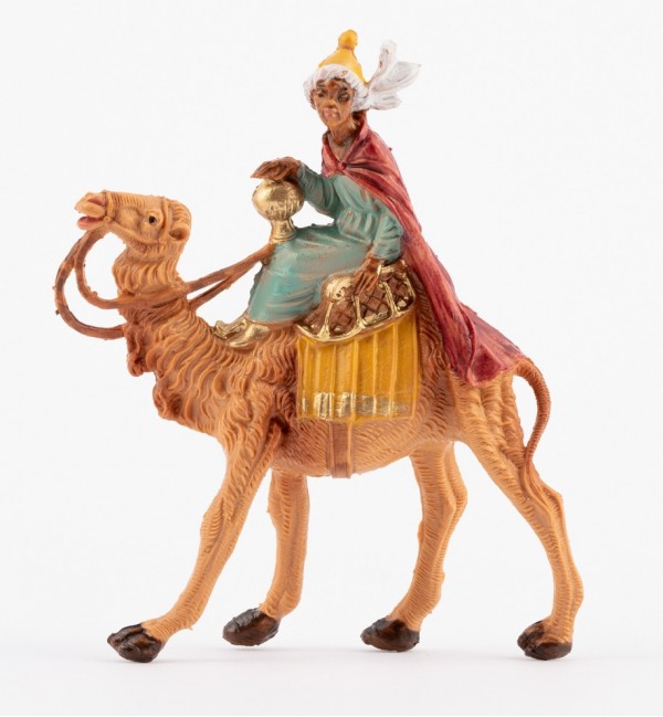 Roi Mage sur un chameau (88) pour crèche 6,5 cm
