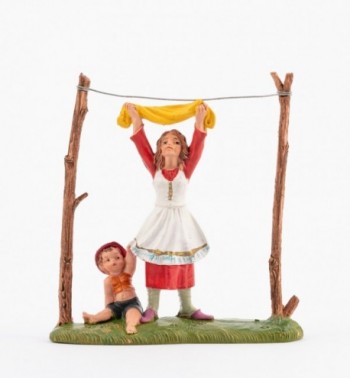 Bergère (291) pour crèche couleurs traditionelles 10 cm