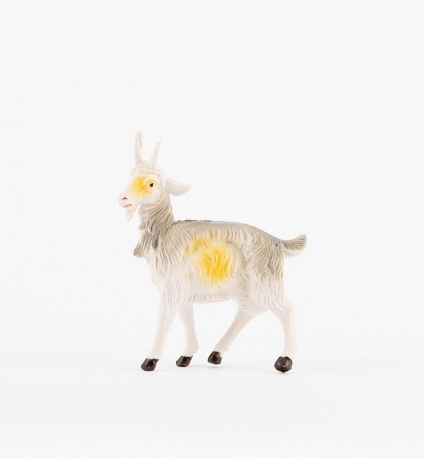 Chèvre pour crèche couleurs traditionelles 19 cm