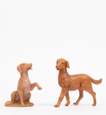 Chiens pour crèche 30 cm