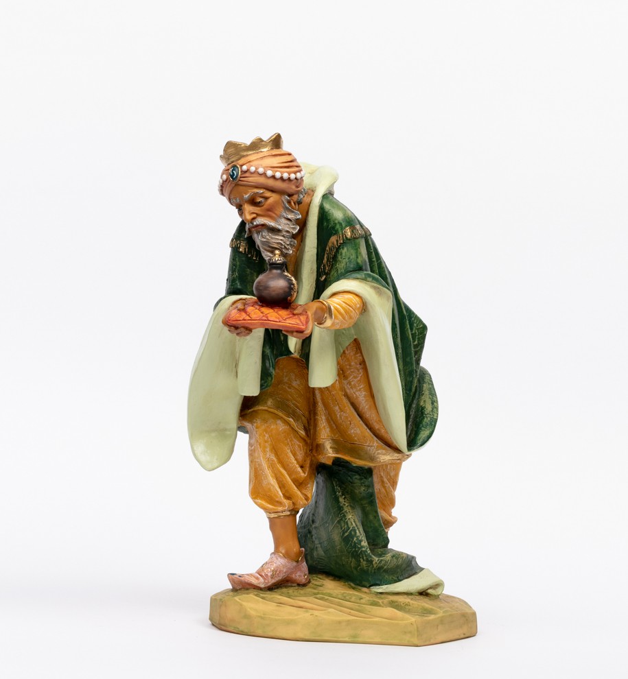 Figurine Fontanini Capretta 6,5 Cm - Résine, Peinte à La Main, Pour Crèche De Noël, Fabriquée En Italie