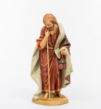 Saint-Joseph en résine pour crèche 85 cm