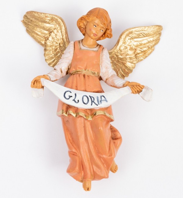 Ange de la Gloire Triomphante pour crèche 12 cm