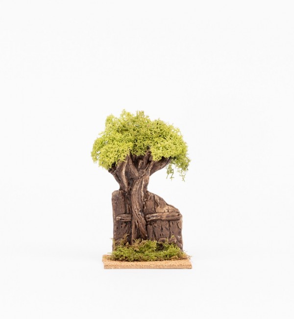 Arbre bois n° 1813, H 12 cm