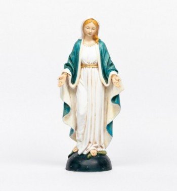 Sainte Vierge en résine, H 50 cm