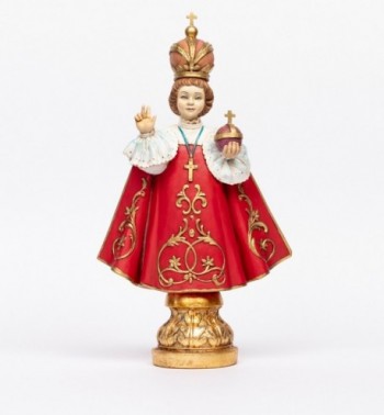 Enfant Jésus de Prague en résine, H 52 cm