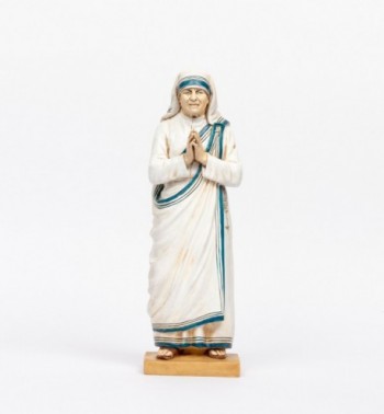 Mère Teresa en résine, H 47 cm