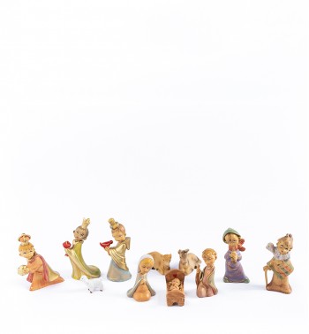 "Baby" crèche 11 éléments 10 cm