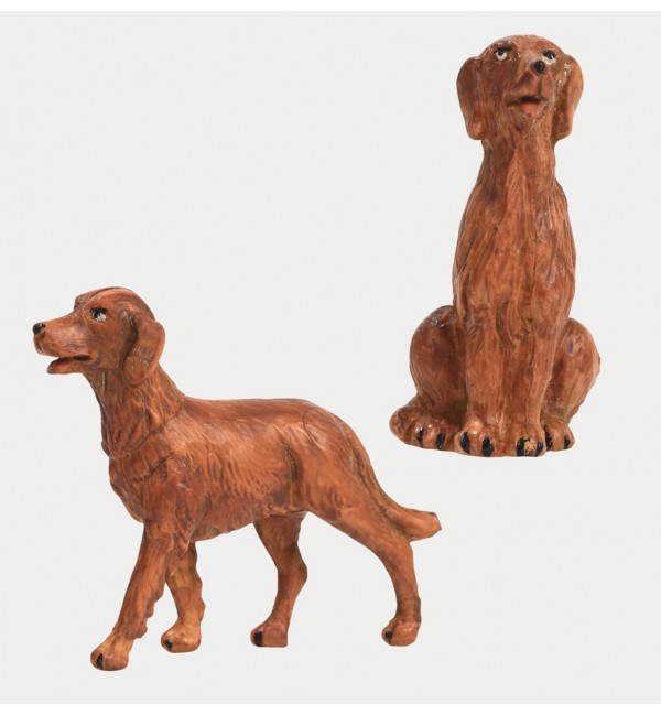 Chiens pour crèche 9,5 cm