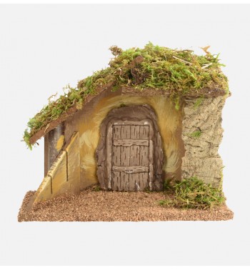 Etable n° 58 pour crèche 9,5 cm