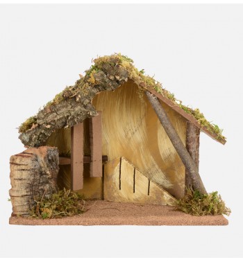 Etable n°251 pour crèche 12 cm