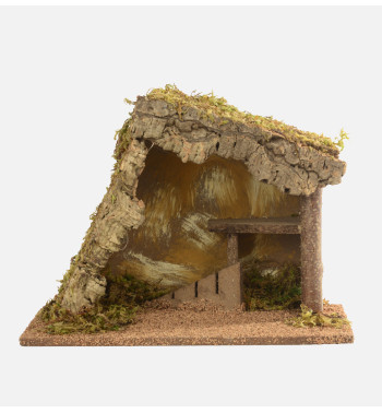 Etable n°256 pour crèche 12 cm